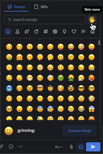 Using Emojis