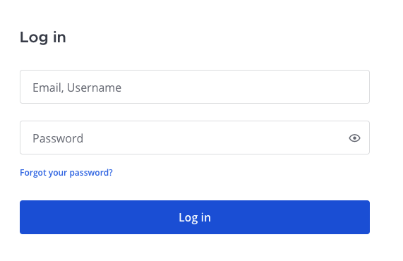 Log in to Mattermost with your username or email address, or reset your password.